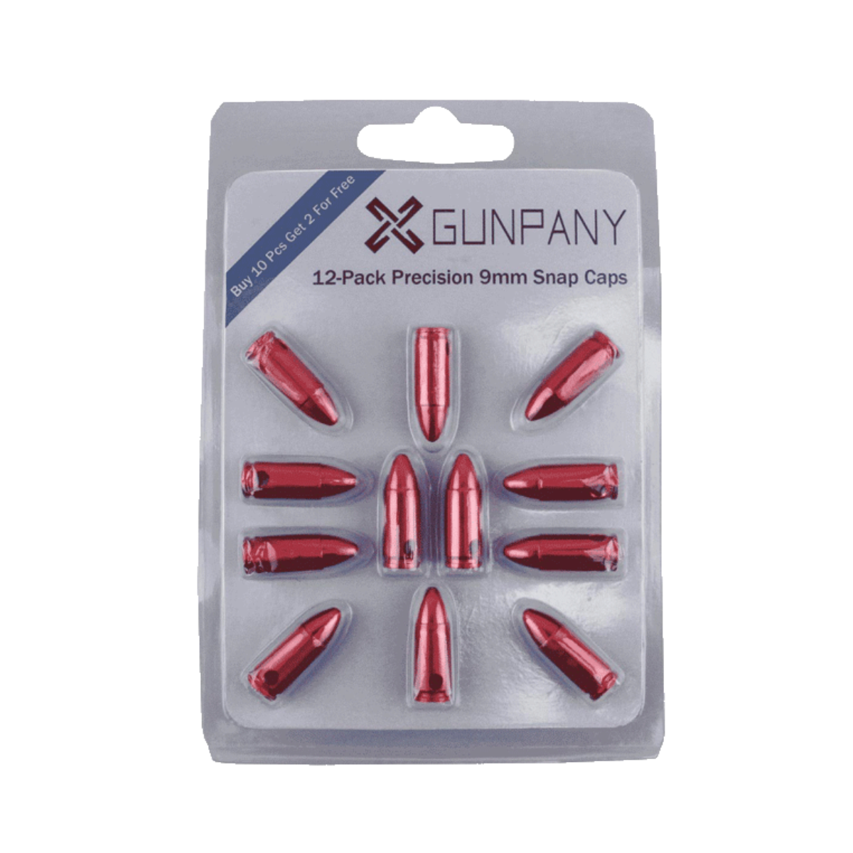 Sovinio muliažo komplektas 9mm Snap Cap 12 in 1 PAK Vector Optics 2