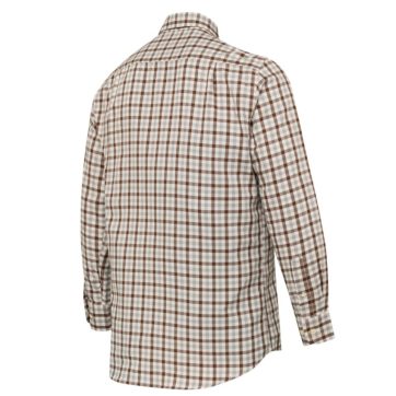 MARŠKINIAI BRYGGEN SHIRT BERETTA Grey and Brown check