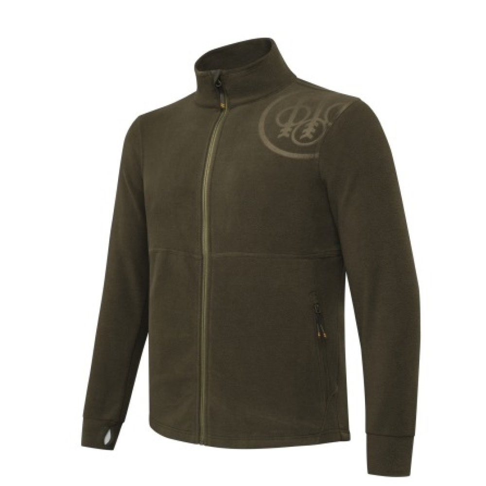 FLISINIS DŽEMPERIS BERETTA HP Logo Full Zip Žalias