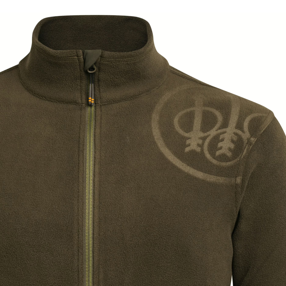 FLISINIS DŽEMPERIS BERETTA HP Logo Full Zip Žalias