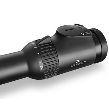 Shop Discover Search Dealer locator Account Country Interest Rifle Scopes Z6i Z6i 2,5-15x50 P Z6i 2,5-15x50 P (BT) The illuminated Z6i 2.5-15x50 P (BT) offers the ideal combination of versatility, precision optics, and intuitive operation. Whether you’re stalking, hide hunting, or night hunting, this dependable rifle scope boasts 15x magnification, brilliant image quality, and reliable target acquisition. The ballistic turret allows you to make separate adjustments when shooting at different distances, making the Z6i 2.5-15x50 P BT a true allrounder. Mount type ring-mount rail-mount Ballistic turret no yes Reticle 4A-I €2,150.00 Currently out of stock Dealer Locator Product family Z6i 1-6x24 Price from €1,950 Z6i 1,7-10x42 Price from €2,050 Z6i 2,5-15x50 P (BT) Price from €2,150 Z6i 4-24x56 P BT Price from €2,390 Overview More Info Technical specification Compare products Downloads Accessories Dealer Locator What to consider when choosing your riflescope Magnification The magnification specifies how much closer an object appears to be. The higher the magnification, the closer the object appears and the smaller the field of view. Rifle scopes usually have variable magnification (zoom), e.g. 2-16x. This means it is possible to zoom continuously from 2x to 16x magnification. Impact point adjustment To always be able to aim at the sighting point from different distances, the reticle is adjusted so that the impact point matches the aiming point. The aiming point is the point on the object you want to target. The reticle adjustment in the turrets on the rifle scope is operated using the click settings. Each click changes the impact point. Adjustment range The adjustment range describes the range within which you can correct the impact point by adjusting the reticle without moving the device. The adjustment range is specified in relation to both the elevation and the windage adjustment. Depending on the model, the adjustment range is indicated in different units: either as a linear value (m/100 m or in/100 yd) or as an angular measurement in MRAD or MOA. This gives you the flexibility to choose the system you prefer. Light transmission This describes the amount of visible light that can pass through an optical system and is expressed as a percentage. The objective lens diameter specifies how much light can enter the optics. This makes it a key factor in an instrument’s performance, for example, in twilight. The bigger the objective lens diameter, the more light the objective lens can capture. The darker the surroundings, the larger the objective lens diameter needs to be. Check the precise product name as the number after the ‘x’ specifies the objective lens diameter in millimeters. A device with a suffix of 2-16x50, for example, has an objective lens with a diameter of 50 mm. More Info Scope of delivery Coin opener Cleaning cloth Graduated ring Product description The Z6i 2.5-15x50 P BT provides an optimum view and intuitive handling for a variety of hunting situations. Exceptional image quality The illuminated reticle delivers a high-contrast and high-definition image – suitable for both hide hunting in twilight and stalking. The precision optics and lateral parallax correction guarantee a faultless image. Intuitive handling The modern design with new cockpit features intuitive and fast operation in all hunting situations. Separately adjustable ballistic turret The ballistic turret can be adjusted separately and has a practical lock mechanism. It allows you to stay on target at different distances – from short range to driven hunting and accurate shots over long distances. Technical specification Reticle Objective 2.5-15x Magnification 18.5-50 mm Effective objective lens diameter 7.4-3.3 mm Exit pupil diameter 95 mm Exit pupil distance 16.7-2.8 m/100m Field of view 9.5-1.6° Field of view degrees 24° Field of view apparent -3 to +2 dpt Diopter adjustment 92% Light transmission 50 - ∞ m 55 - ∞ yds Parallax correction 6.8-27.4 Twilight factor acc. to ISO 14132-1 Size & weight Environment & Conditions Digital Measurement Compare products Z6i 2,5-15x50 P (BT) 4A-I Reticle ring-mount Mount type 2.5-15x Magnification yes Illumination Price from €2,150.00 Compare products Downloads Instruction manual Z6i (PDF 30.3 MB) Z6i - Technical Data (PDF 0.9 MB) Swarovski Optik Warranty Rifle scopes (PDF 0.1 MB) Accessories K24_SLP-E_Lasergravur_Z8i_CMYK.png SLP-E-43 €135.00 K24_SLP-E_Lasergravur_Z8i_CMYK.png SLP-E(+) scope lens protector €135.00 K24_SLP-E_Lasergravur_Z8i_CMYK.png SLP-E(+) scope lens protector €135.00 K24_SLP-O_Lasergravur_Z8i_CMYK.png SLP-O(+) scope lens protector €135.00 K24_SLP-O_Lasergravur_Z8i_CMYK.png SLP-O(+) scope lens protector €135.00 K24_SLP-O_Lasergravur_Z8i_CMYK.png SLP-O(+) scope lens protector €135.00 K24_SLP-O_Lasergravur_Z8i_CMYK.png SLP-O(+) scope lens protector €135.00 K24_SLP-O_Lasergravur_Z8i_CMYK.png SLP-O(+) scope lens protector €135.00 K24_SLP-O_Lasergravur_Z8i_CMYK.png SLP-O(+) scope lens protector €135.00 K24_SLP-O_Lasergravur_Z8i_CMYK.png SLP-O-50 dS obj. protector dS €135.00 SG_Scopeguard_L Transparent.png SG-L scope guard €70.00 Do you need help? Customer Support Black Customer Service MO - TH 8:00 - 17:00 AND FR 8:00 - 12:00 00800 3242 5056 customerservice@swarovskioptik.com Dealer locator Press Mobile Apps Terms and Conditions Imprint Privacy and Cookies Cookie Settings YouTube Facebook Instagram LinkedIn Receive first-hand information and expert tips tailored to your specific interests. NEWSLETTER REGISTRATION Your E-Mail address B2B E-Shop Supplier Plattform Pro Staff Swarotec Swarovski Kristallwelten Swarovski Foundation Ballistic program Compliance Affiliate program © 2026 Swarovski Optik