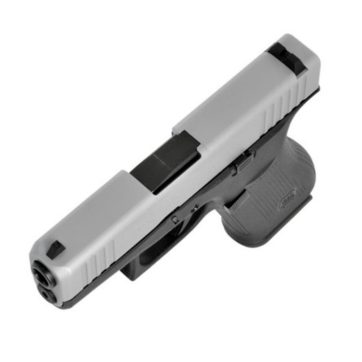 GLOCK 43X FS/Silver slide PR R/FS pistoletas 9x19mm
