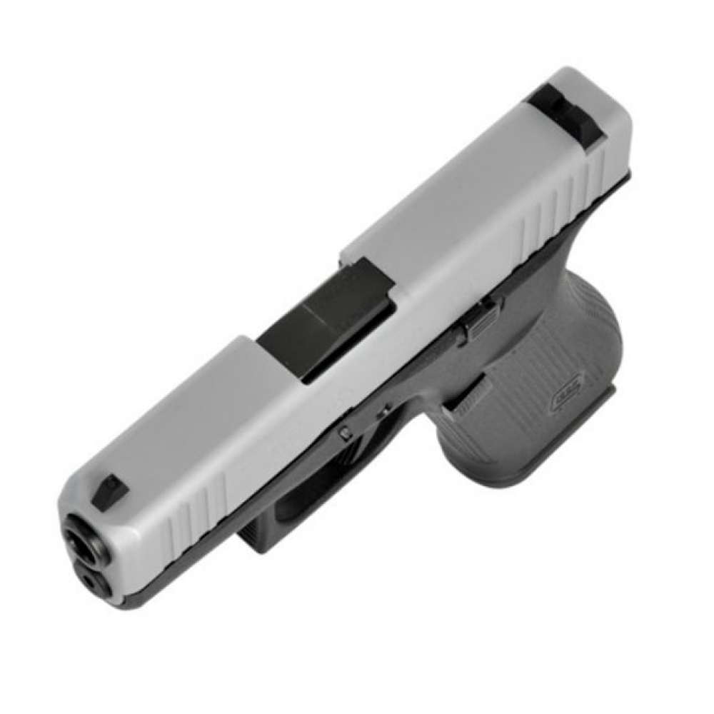 GLOCK 43X FS/Silver slide PR R/FS pistoletas 9x19mm