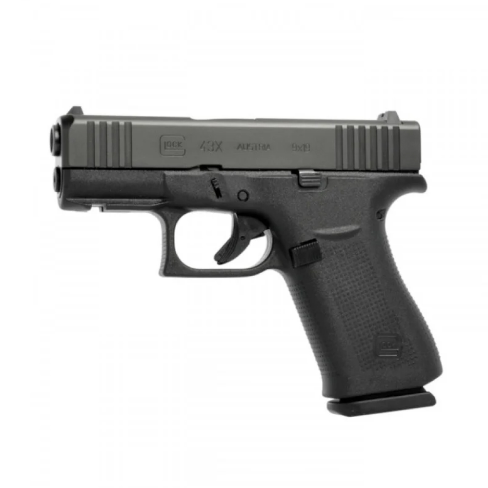 GLOCK 43X 9x19 PR R/FS pistoletas 9x19mm
