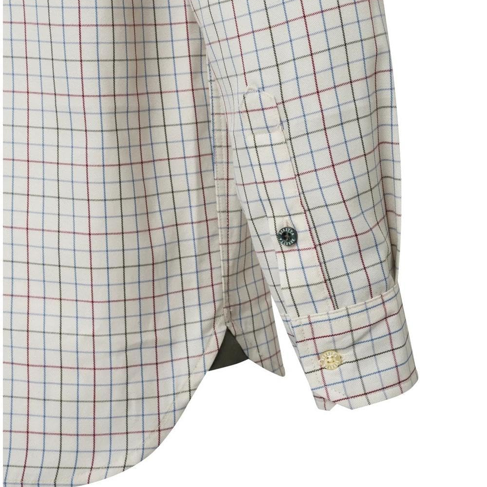MARŠKINIAI Charlow LS Shirt Ivory & Blue Check BERETTA