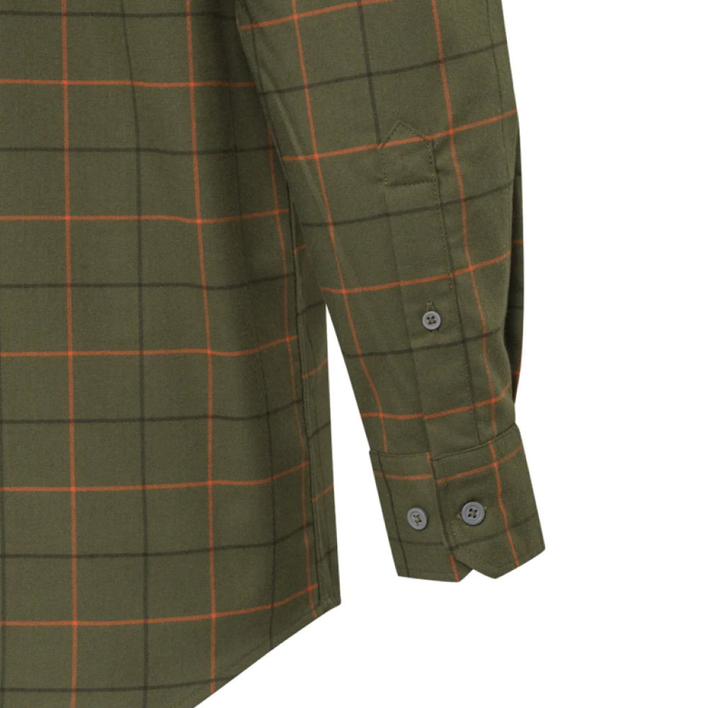 MARŠKINIAI Jargo Stretch Shirt Green Pumpkin Check BERETTA