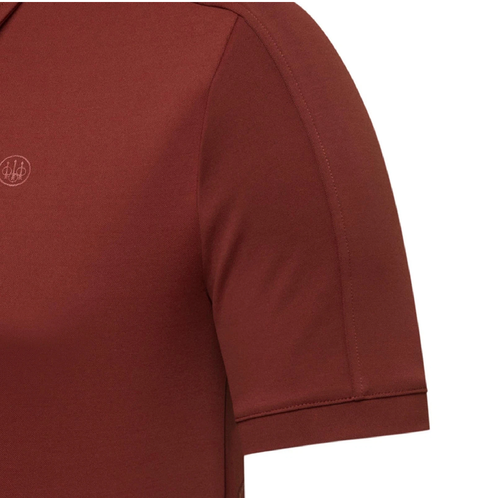 MARŠKINĖLIAI BERETTA Champion's Edge Polo Madder Ruda