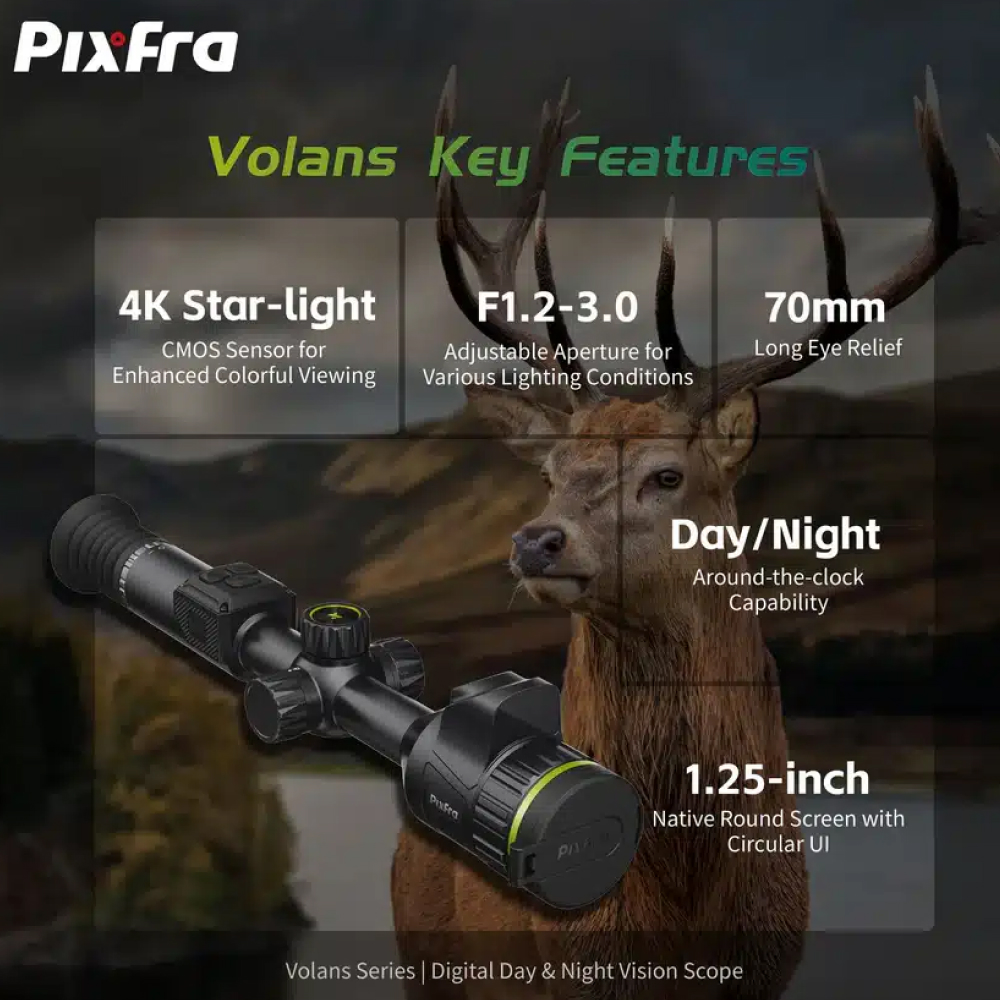Volans V850 PIXFRA Skaitmeninis taikiklis