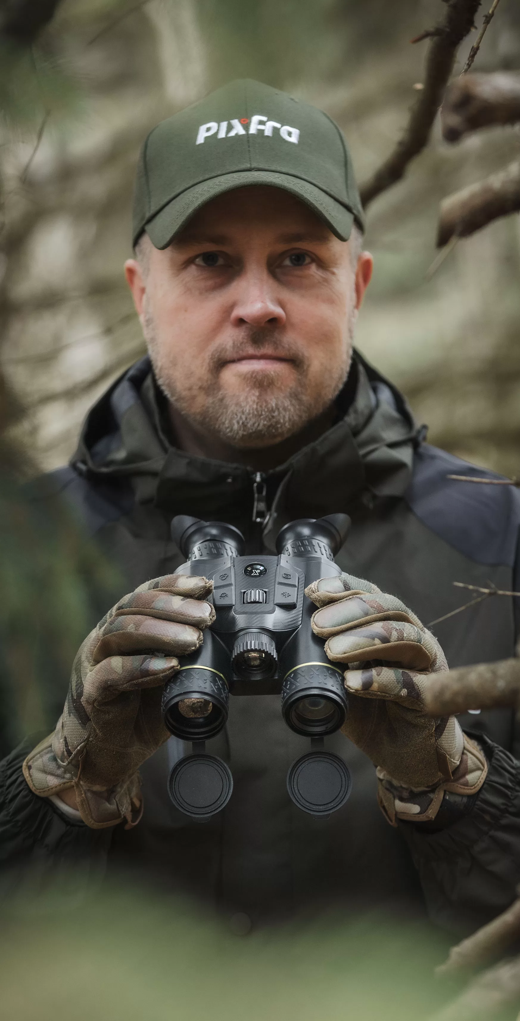 Draco D225-4K LRF 256x192 PIXFRA Multispektriniai žiūronai