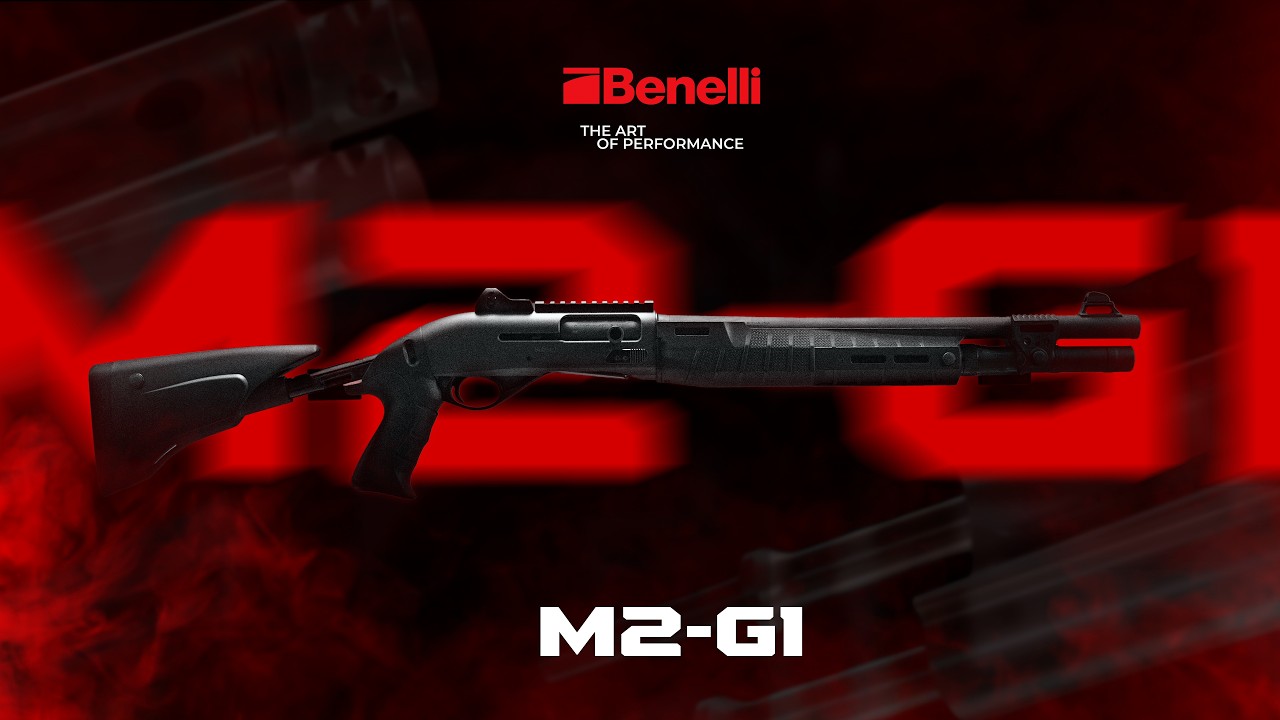 BENELLI M2-G1 BLACK SYNTHETIC LYGIAVAMZDIS ŠAUTUVAS